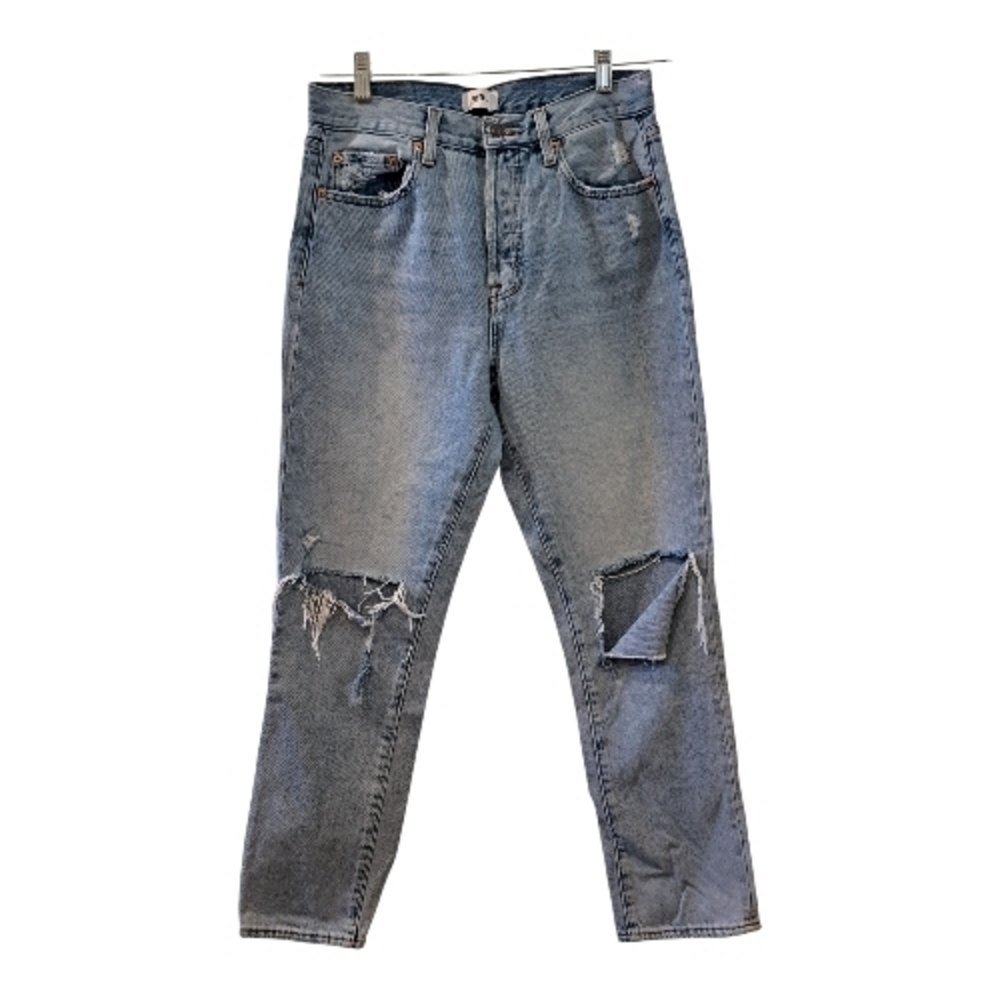 Pistola High Rise Distressed Blue womenJeans Size 28